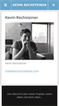 Mobile Screenshot of kevinrechsteiner.com